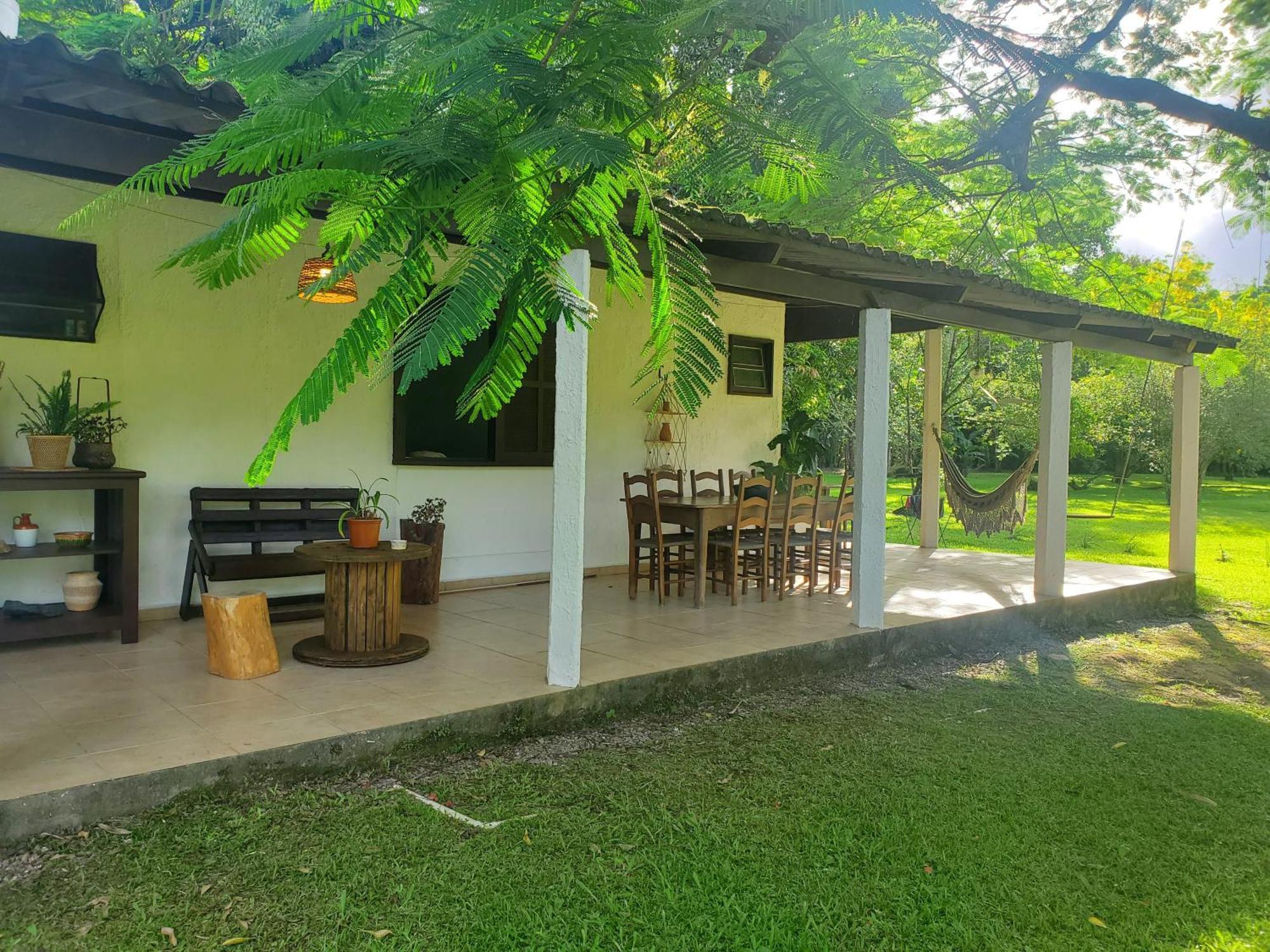 מורטס Ecoisa De Chacara - Casa De Vidro, Casa De Campo מראה חיצוני תמונה